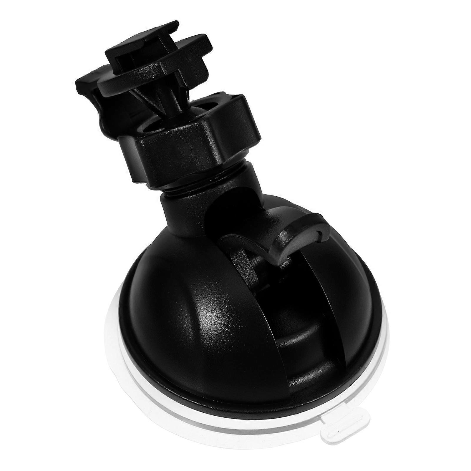 Compact Mini Dash Cam Mount with Rotating Ball Head, Strong Suction Cup Holder for Car Camera & Traceless Dash Cam Bracket Accessory