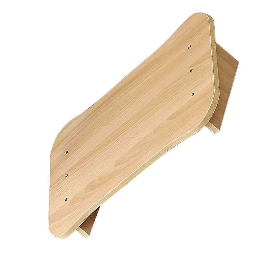 Under Desk Wooden Footstool Ergonomic Tilted Design for Home Office Comfortable Feet Rest Non Slip Support Easy Cleaning