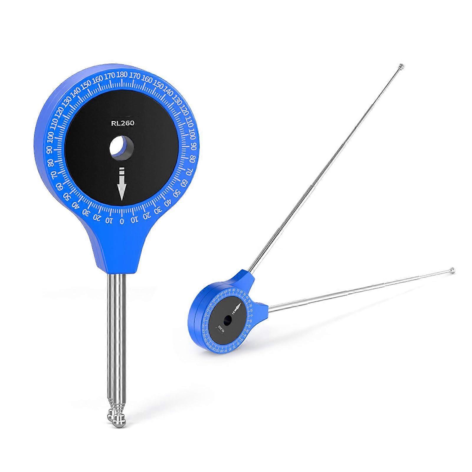 Bicycle Joint Protractor Tool Set for Wheel Posture Angle Measurement, Knee Jigger Compatibility, Adjustable Mounting Tool