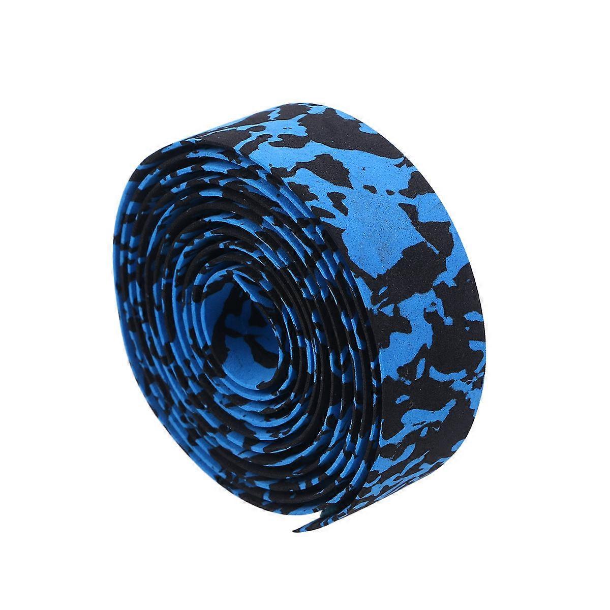 Support Bandage Handlebar Grip Tape Black Bicycle Handlebars Reduce Hand Fatigue 200x3x0.1cm 2Pcs