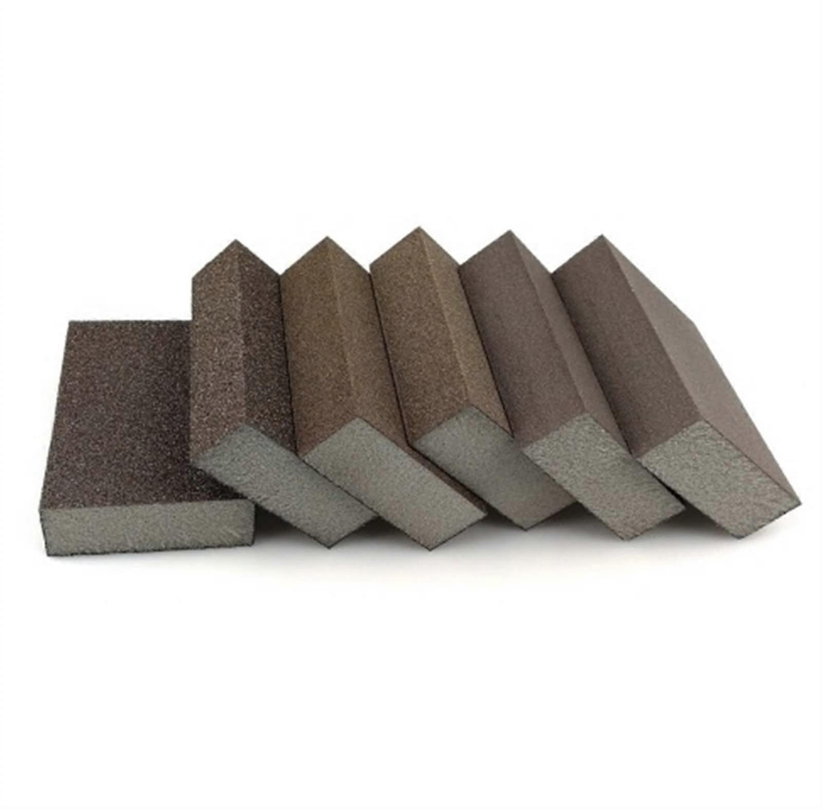 20 Pack Sanding Sponge Block Pads for Wood Wall Kitchen Cleaning Hand Sanding - Color A, Mixed Size