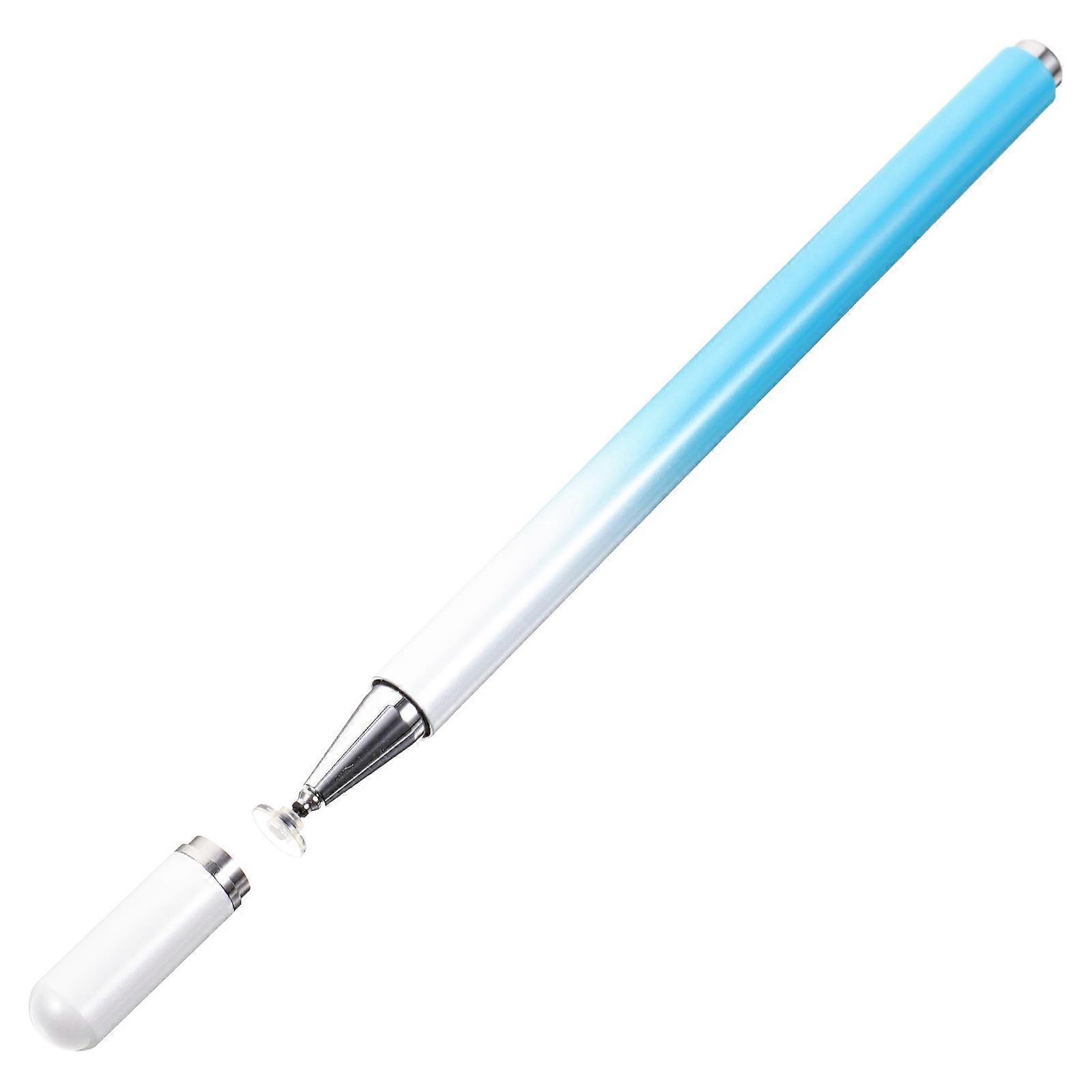 Phone Stylus Pen Capacitive Pen No Connection Required White To Blue Gradient Color Tablet Precision Pen 1Pcs
