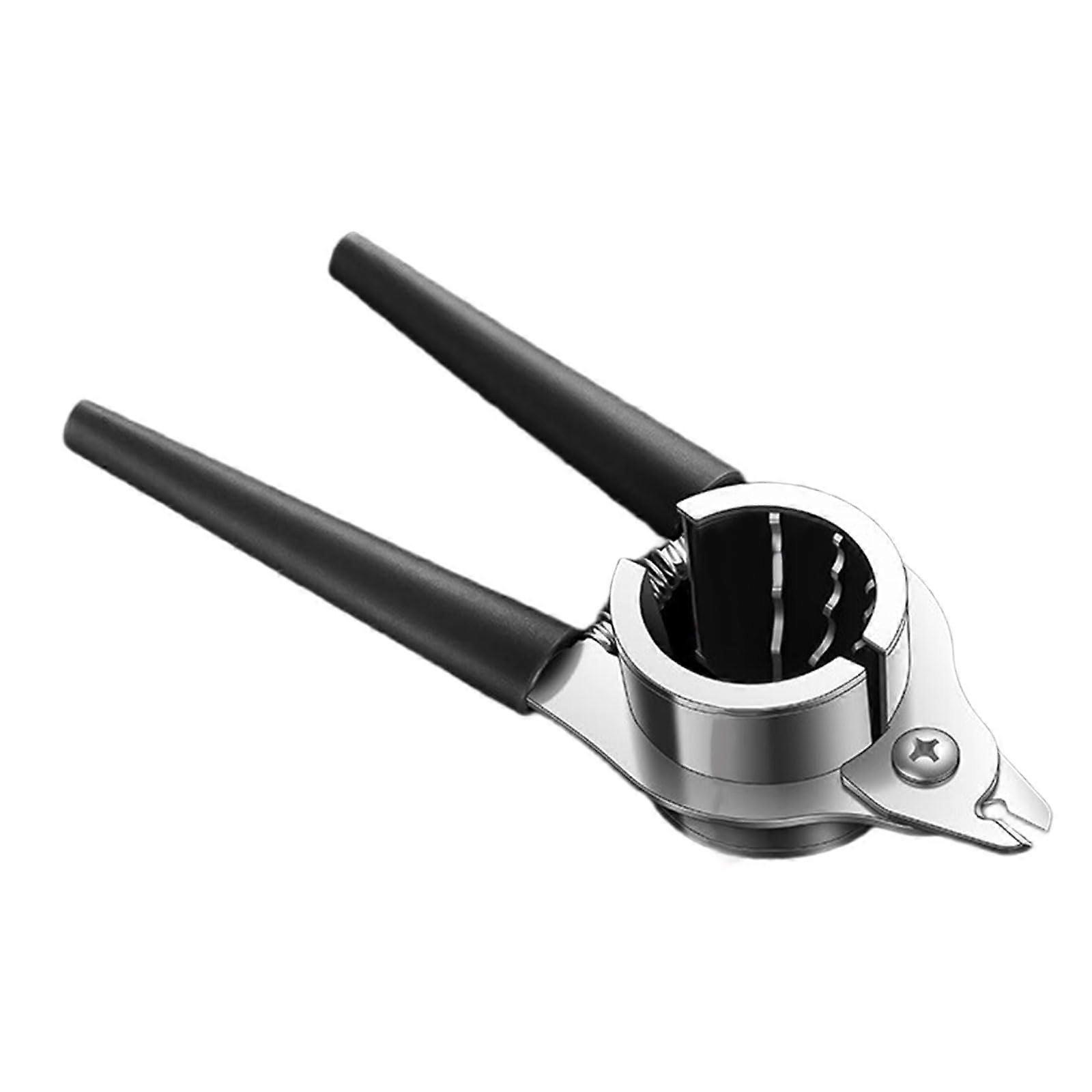Nutcracker for nuts, hazelnuts, almonds, nut opener made of stainless steel with comfortable handle, professional nutcracker
