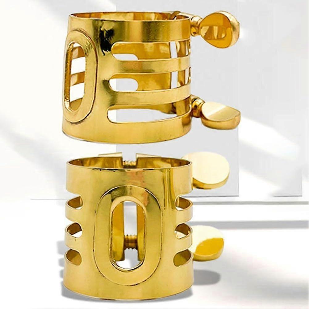 Saxophonists' Choice Adjustable Ligature for Soprano Alto Tenor Saxophones and Clarinets, Premium Quality Material