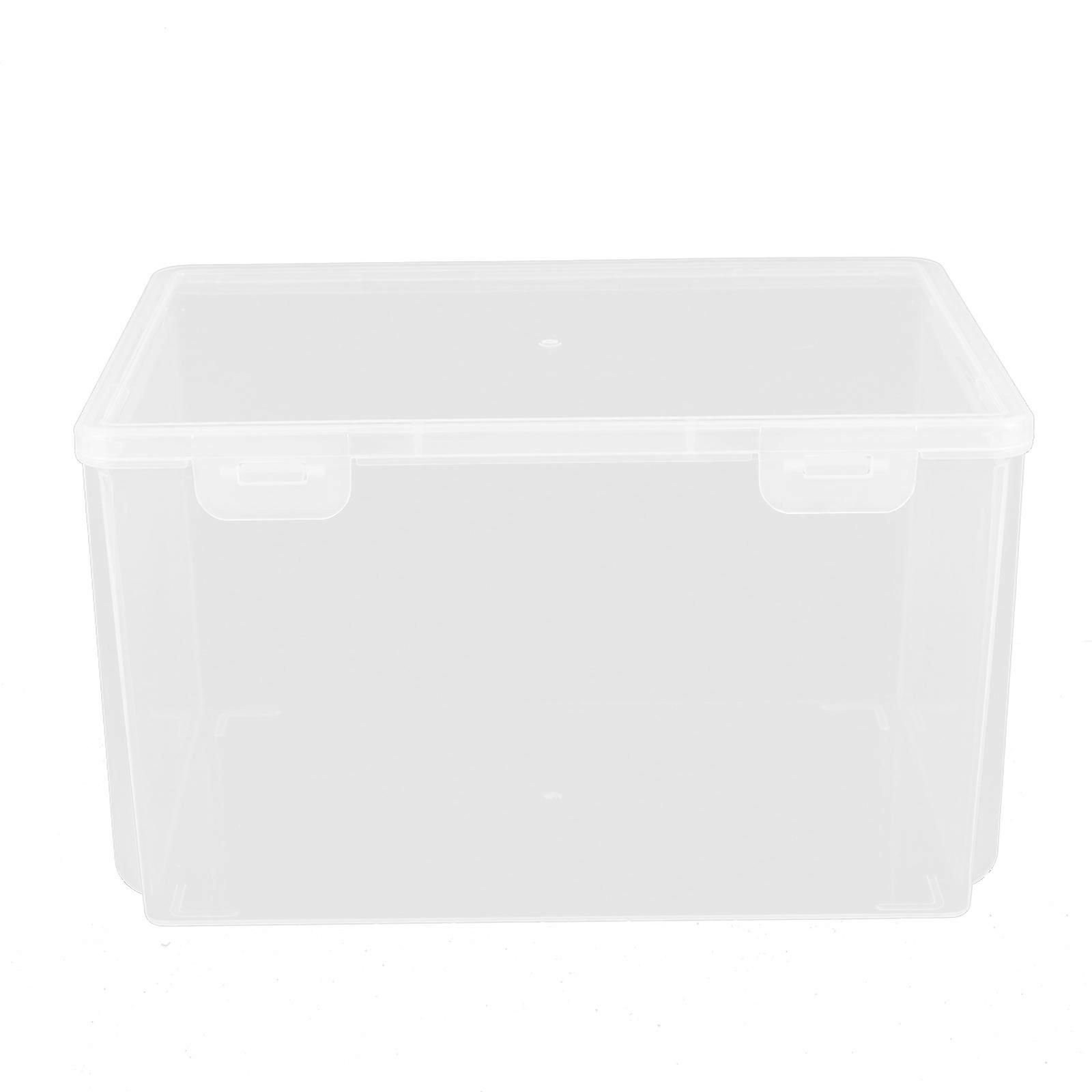 Transparent Storage Box for Household Use Strong and Durable PP Material Keeps Belongings Organized