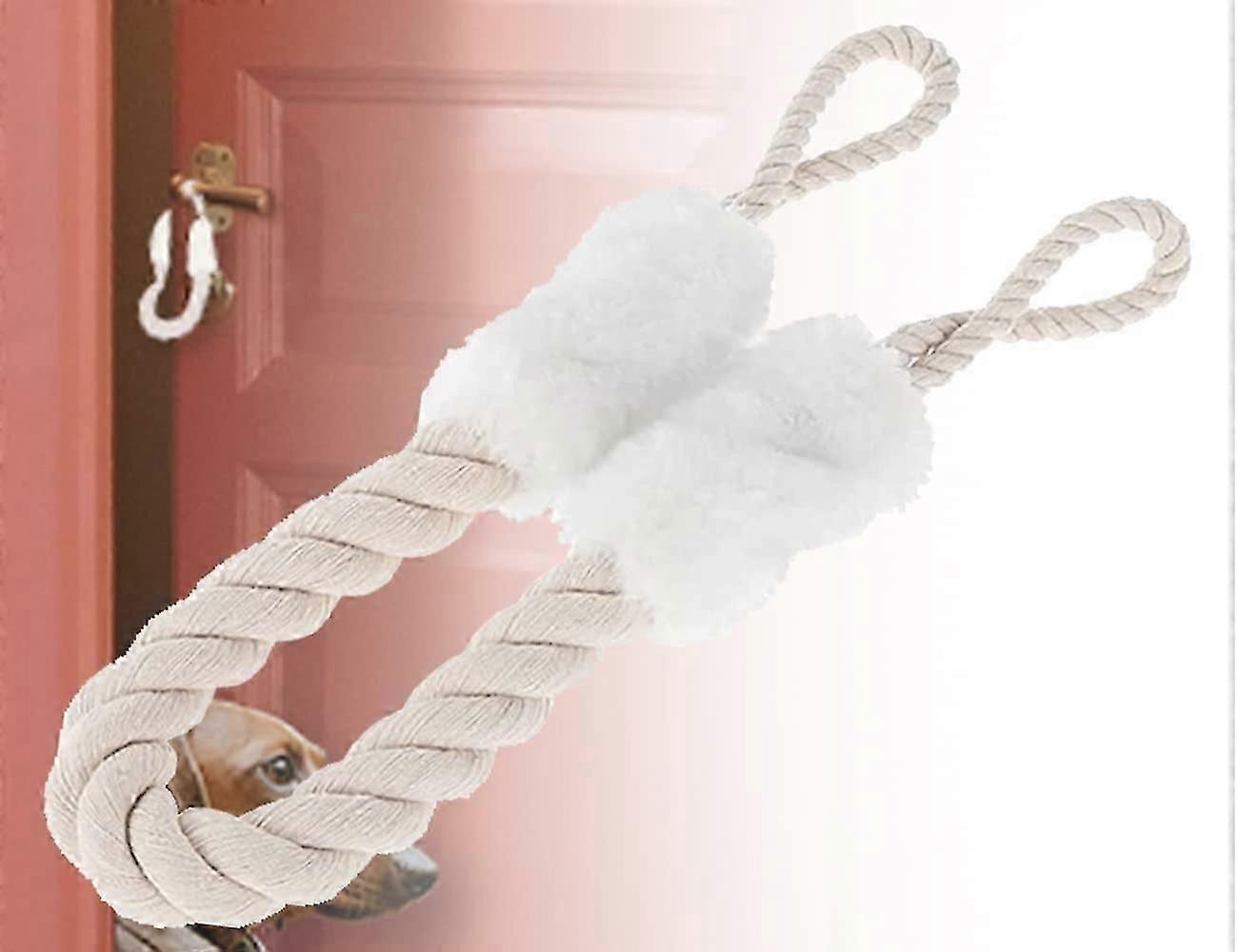 حامي مشبك سلك الباب 60 سم ، 2 قطعة من القطن باب سدادة مزلاج لقط الحماية ، حبال الباب حماية إصبع سلامة الأطفال