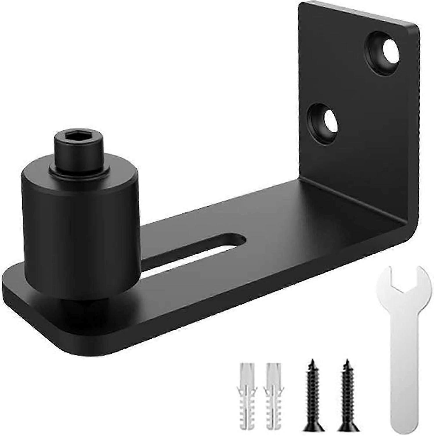 Barn Door Floor Guide, Adjustable Smooth Ball Bearings Roller