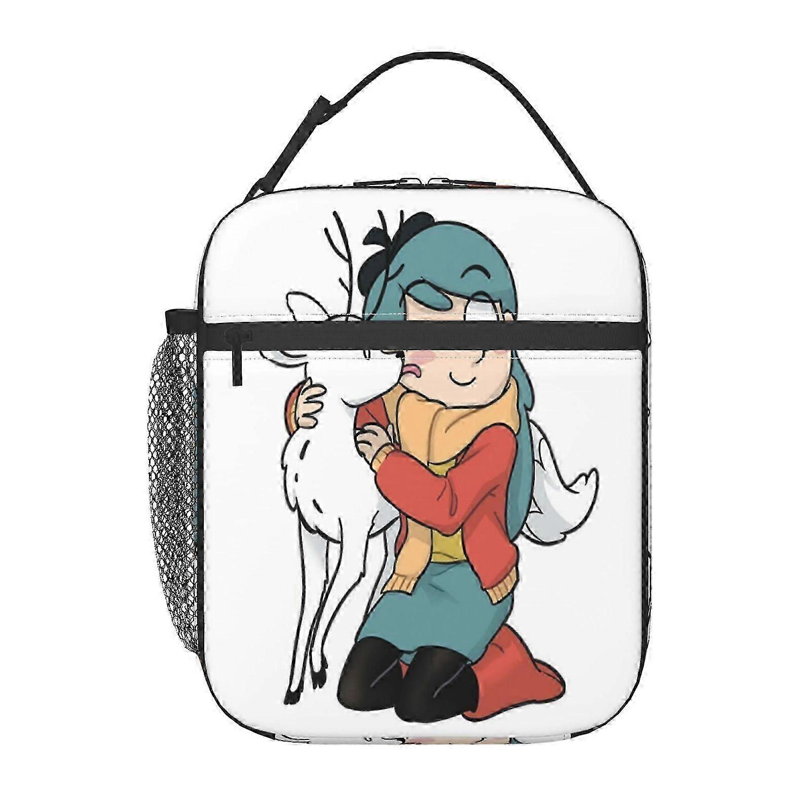 Allergy-Safe Hilda Lunch Bag with Separate Compartments to Prevent Cross-Contamination W29 E29