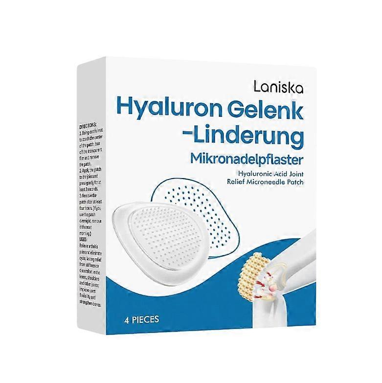 Hyaluron Joint Relief Microneedles Patch Convenient Easy to Use Microneedles Patch for Elderly Active Adults