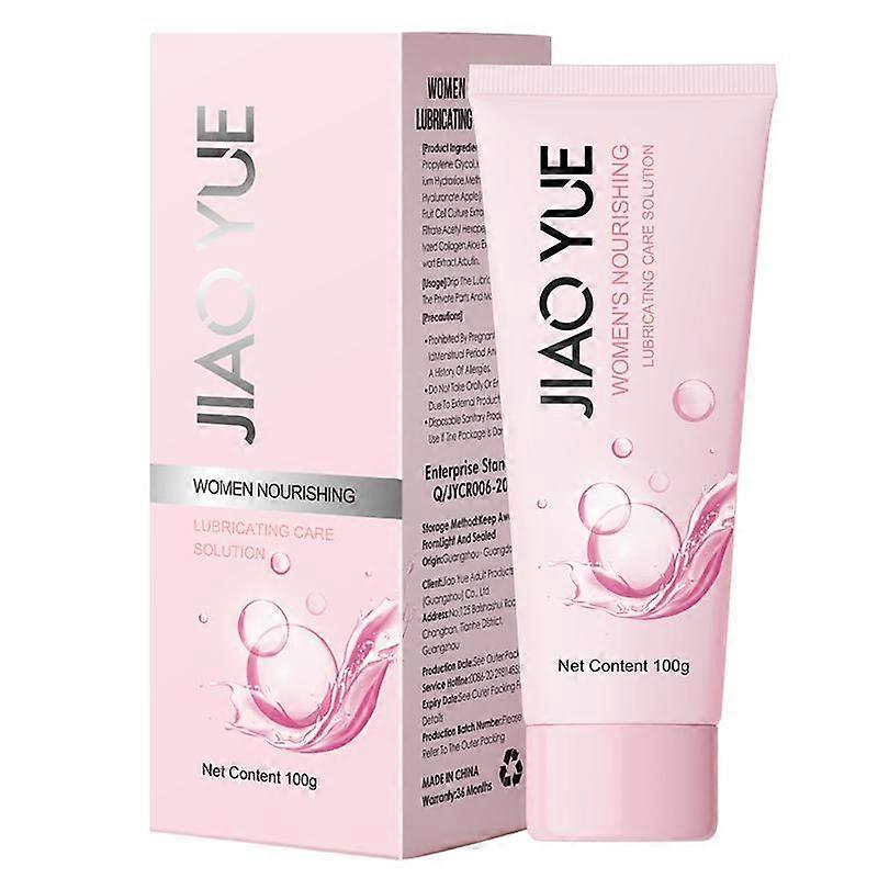 100G Su Bazlı Kayganlaştırıcı Güvenli Samimi Jel Vajinal Anal Yağ Yağlama Yağı