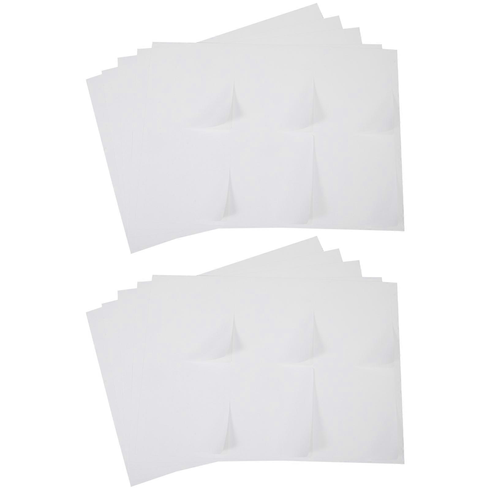 Clear Labels For Printer Self-Adhesive Matte Paper A4 General Users Labeling 100 Sheets