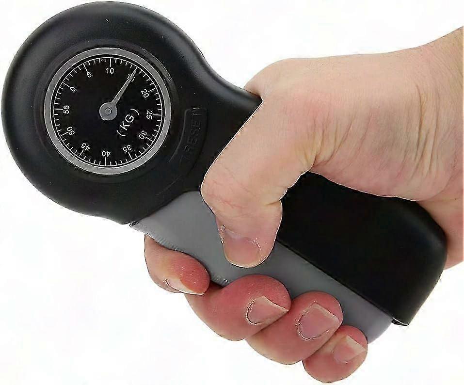 Gray Hand Dynamometer Grip Strength Tester