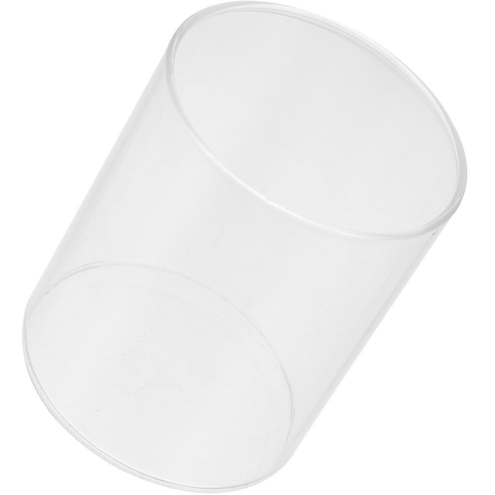 Glass Salad Bowl Decorative Glass Bowl Serve Plate For Restaurant Food Serving Transparent 10X7X7CM 1Pcs