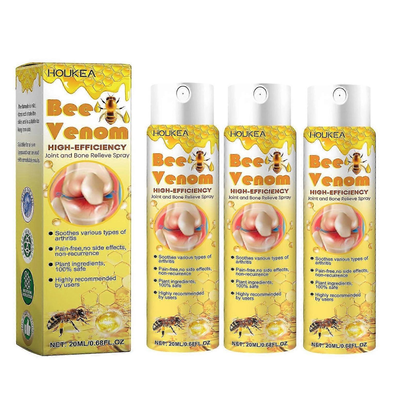 Bee Venom Spray, Bee Venom Joint and Bone Care Spray, Bee Venom Joint Relieve Spray, Joint Massage Spray For Joint Muscle Discomfort