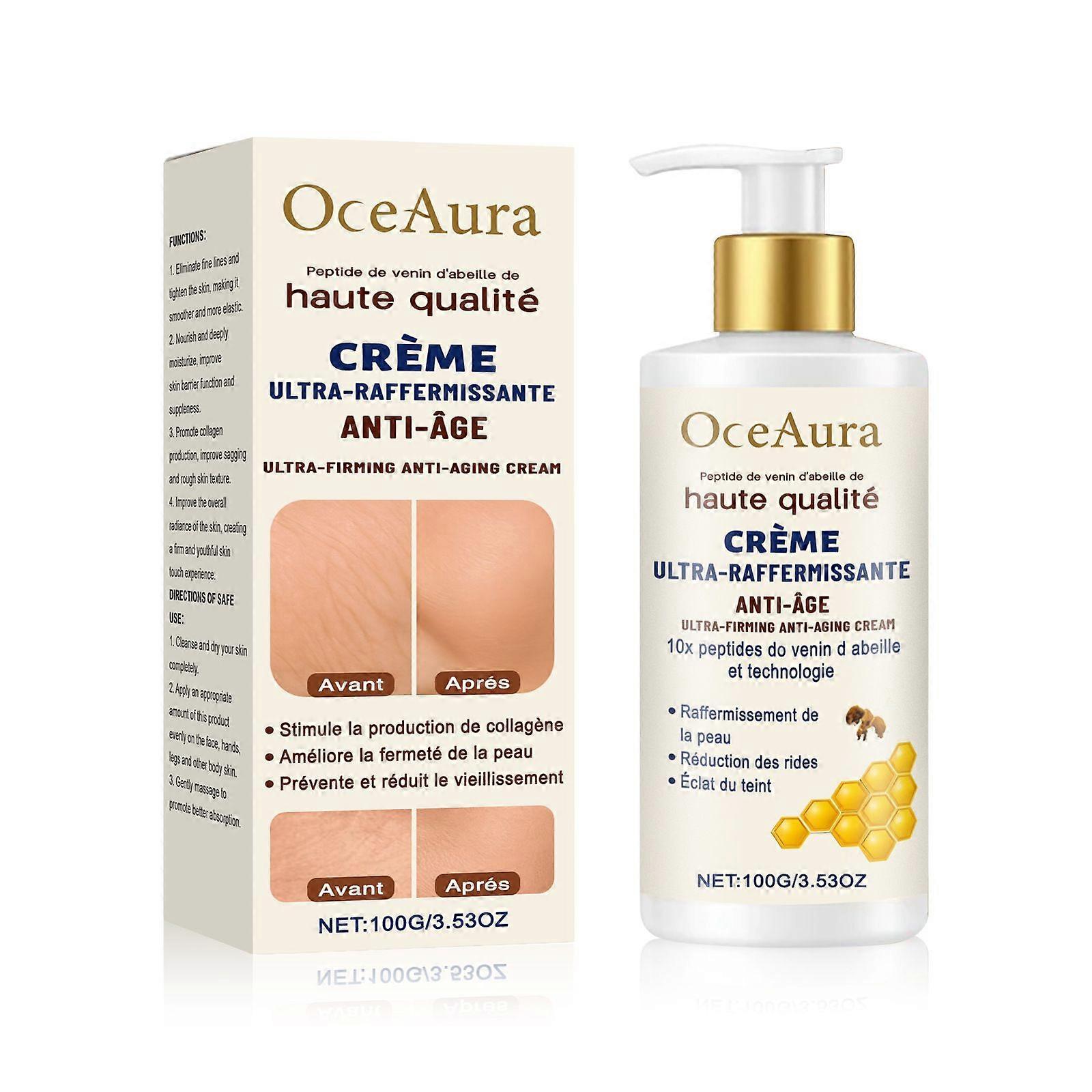 Bee Venom Skin Firming Cream,Anti-Aging Firming Cream, Wrinkle Removal to Restore Elasticity For All Skin Types