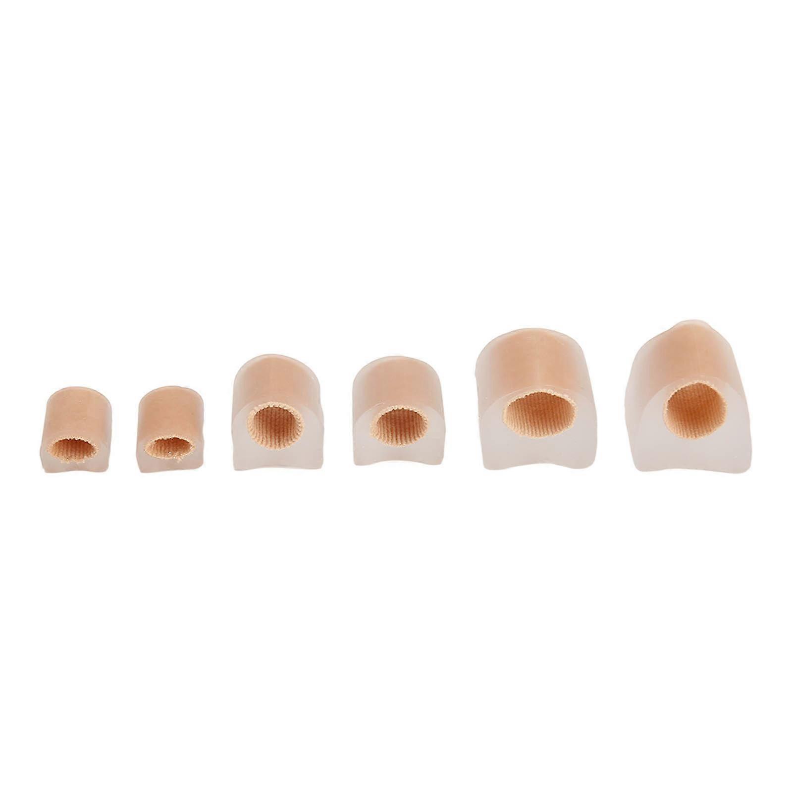 3 Pair Toe Separator Preventing Friction Safe SEBS Bunion Corrector Toe Spacers for Toe Deformation