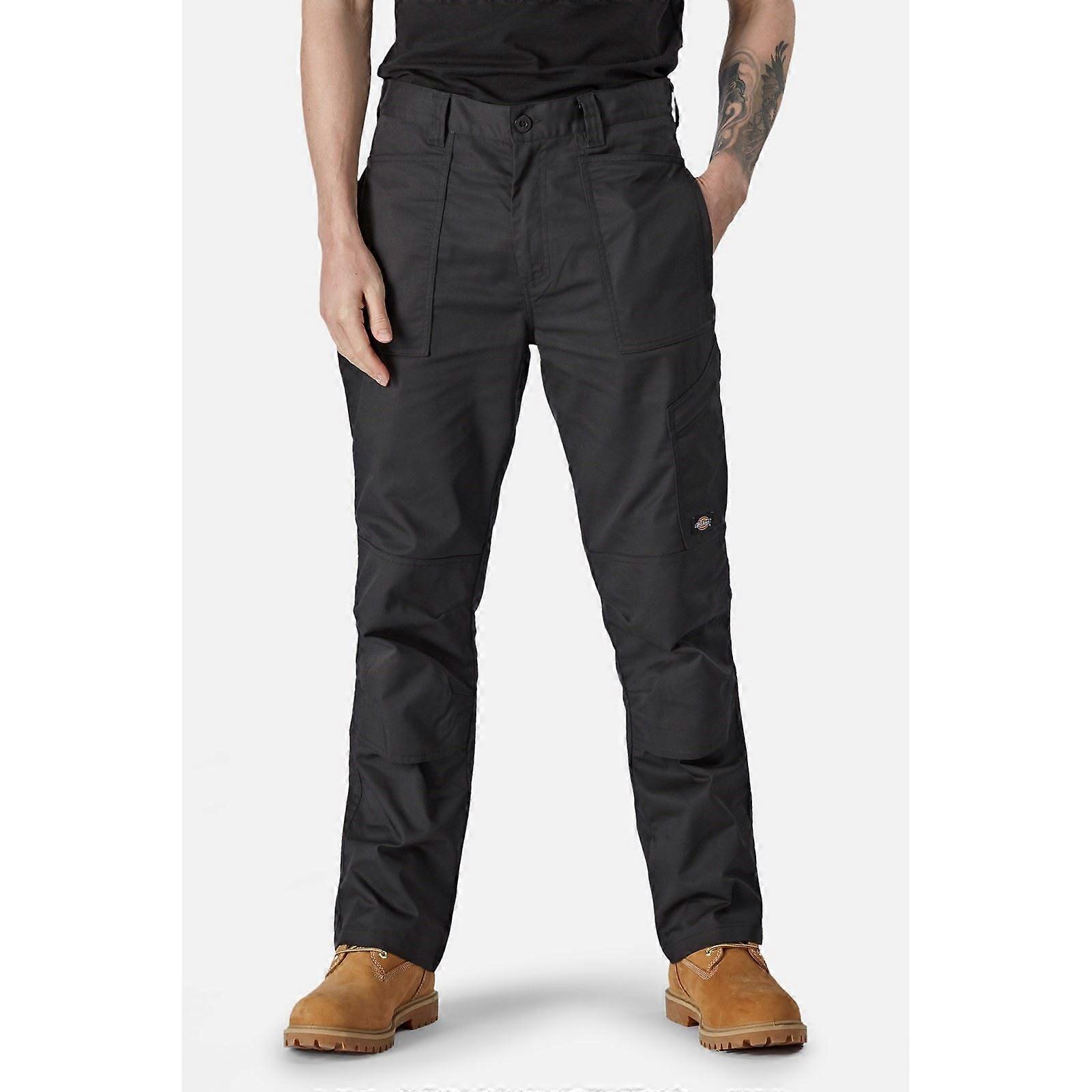 Dickies Action Flex Polyester Men's Black Outdoor Trousers