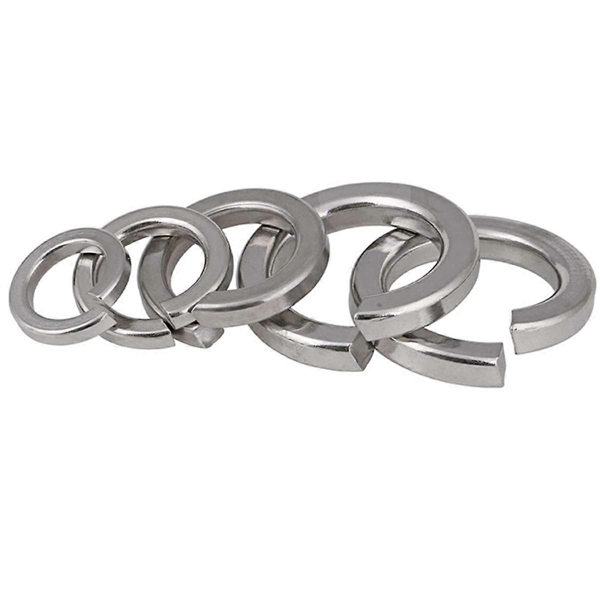 Pack of 10 M6 spring washers, split locking washers M6