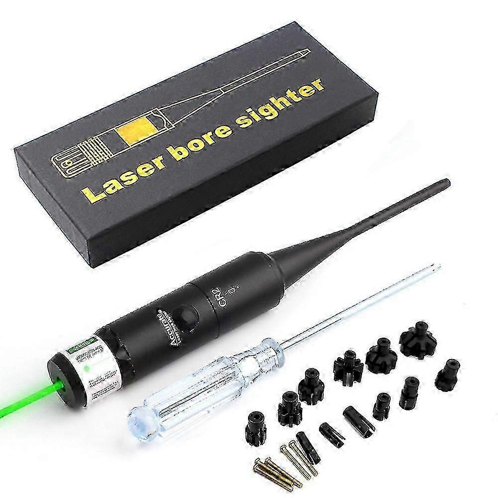 Laser Calibrator Tool with 8-Hole Adjustable Adapter, Aluminum Alloy Turn-Free Design for Precision Calibration