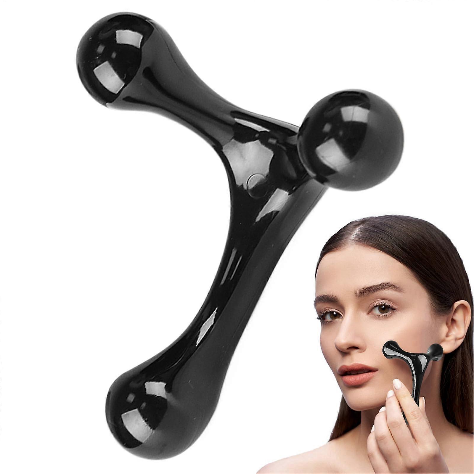 Trigger Point Massager Back And Neck, Ergonomic Grip Deep Tissue Tools, Portable Home Travel Massager For Men And Women