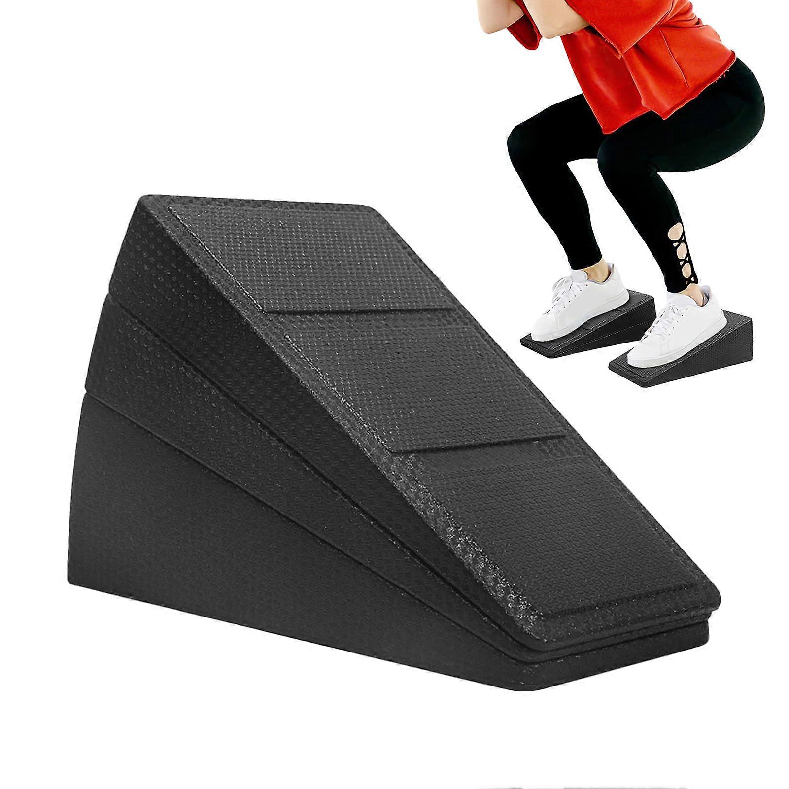Incline Board for Calf Stretch, 3-Level Trapezoid Platform, Non-Slip Surface, Yoga and Pilates Calf Stretcher