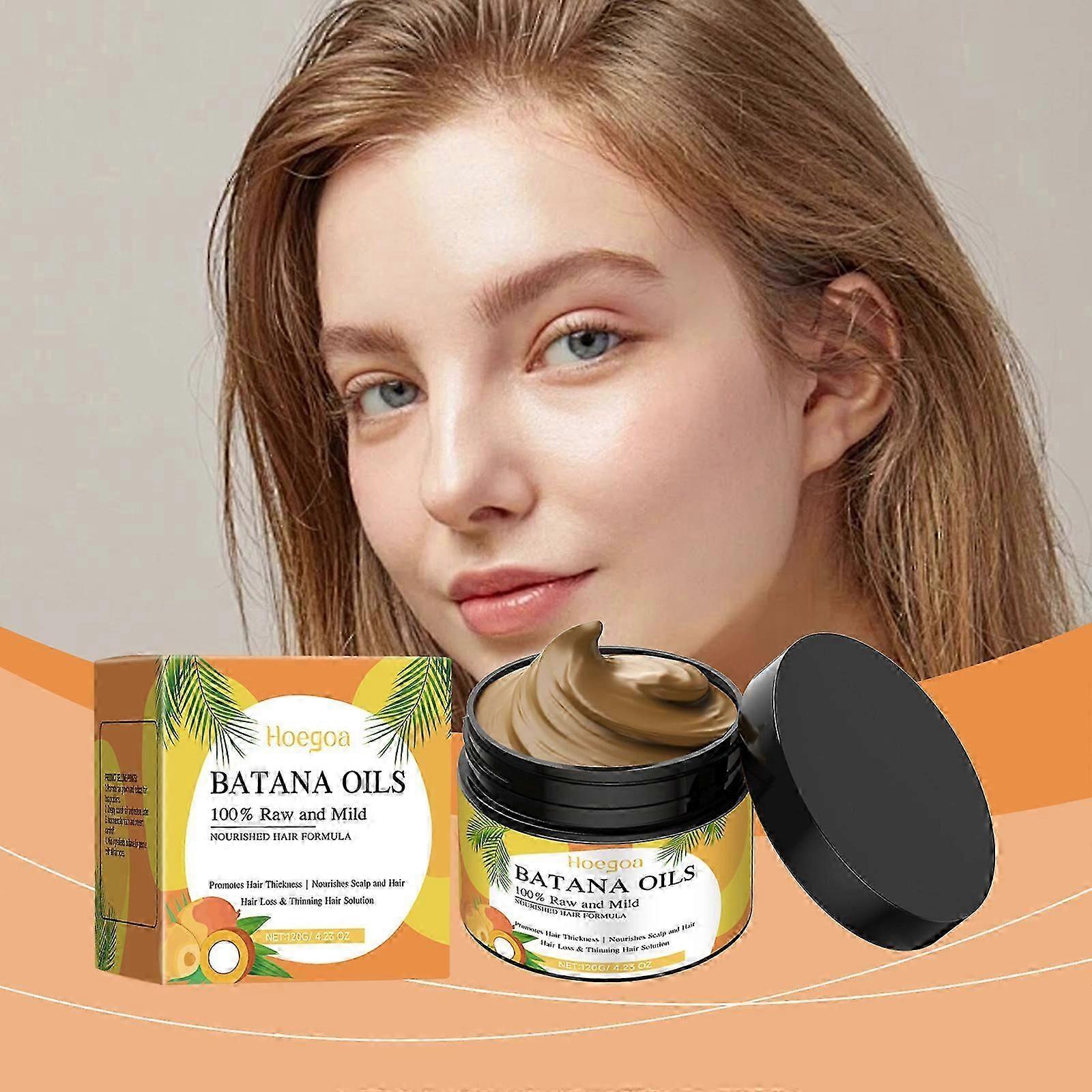 生バタナオイル 髪の成長のための髪の成長 頭皮ケア 自然な髪の成長オイル コンディショナーは、男性と女性のための髪の太さを促進します