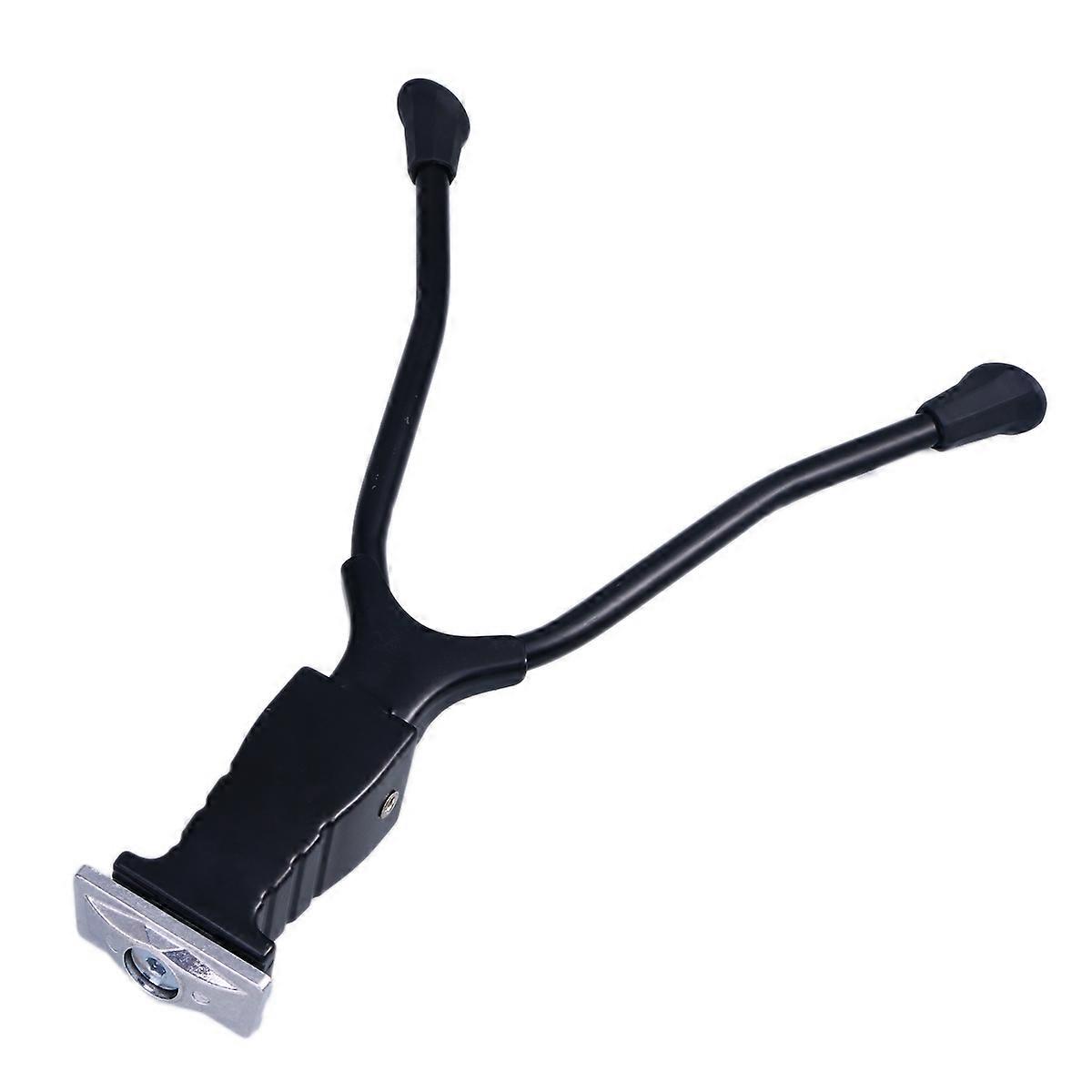 Double Leg Bike Kickstand Center Mount Stand for Durable Use with Anti-Slide Sole Fits 26" and