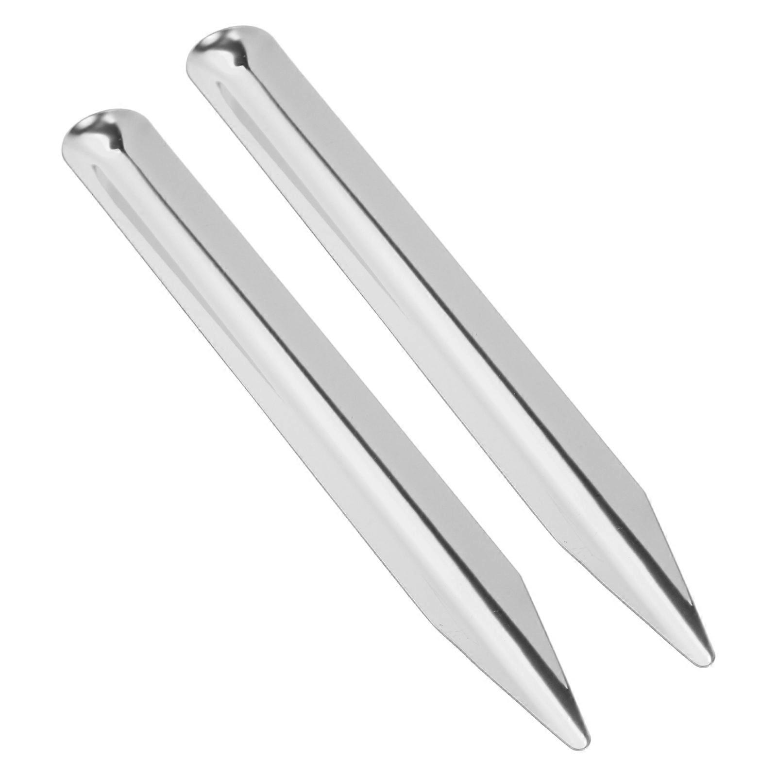 Stainless Steel Bead Scoop Tool for Jewelry Making Durable & Safe DIY Bracelet & Necklace Supply (2pcs)