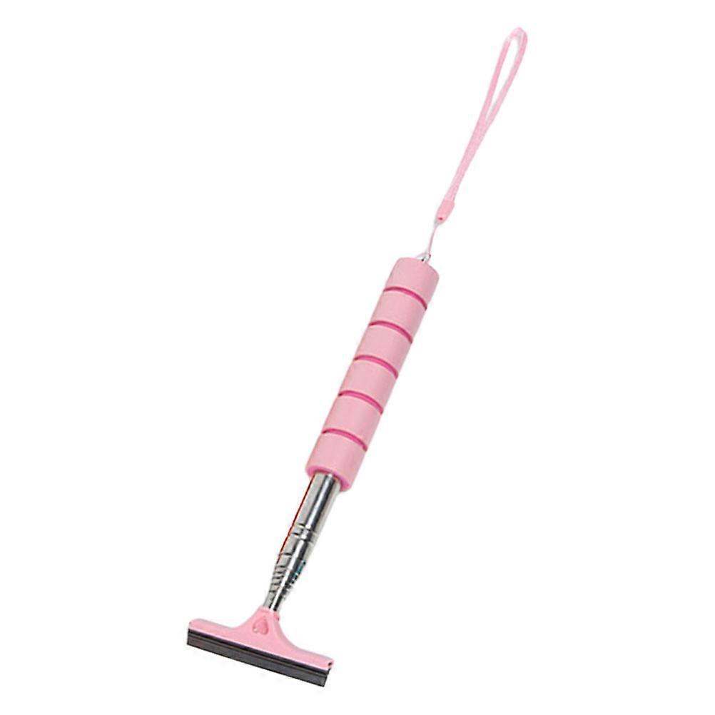 Car Mirror Squeegee Silicone T-Shaped Mirror Wiper Tool Car Owners Rubber Glass Cleaning 8.5×2.6×1.2in 1Pcs