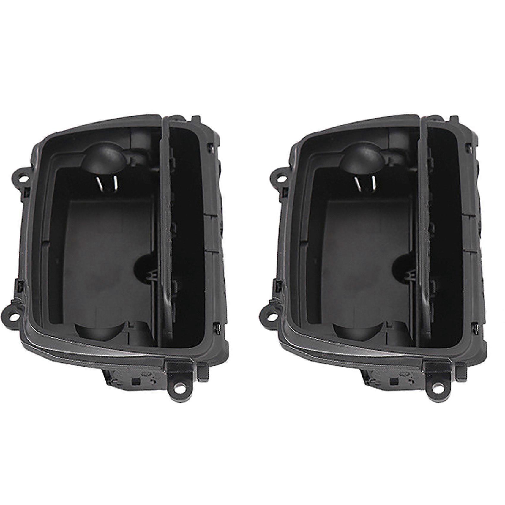 2X Black Plastic Center Console Ashtray Assembly Box Fit for 5 Series F10 F11 F18 51169206347