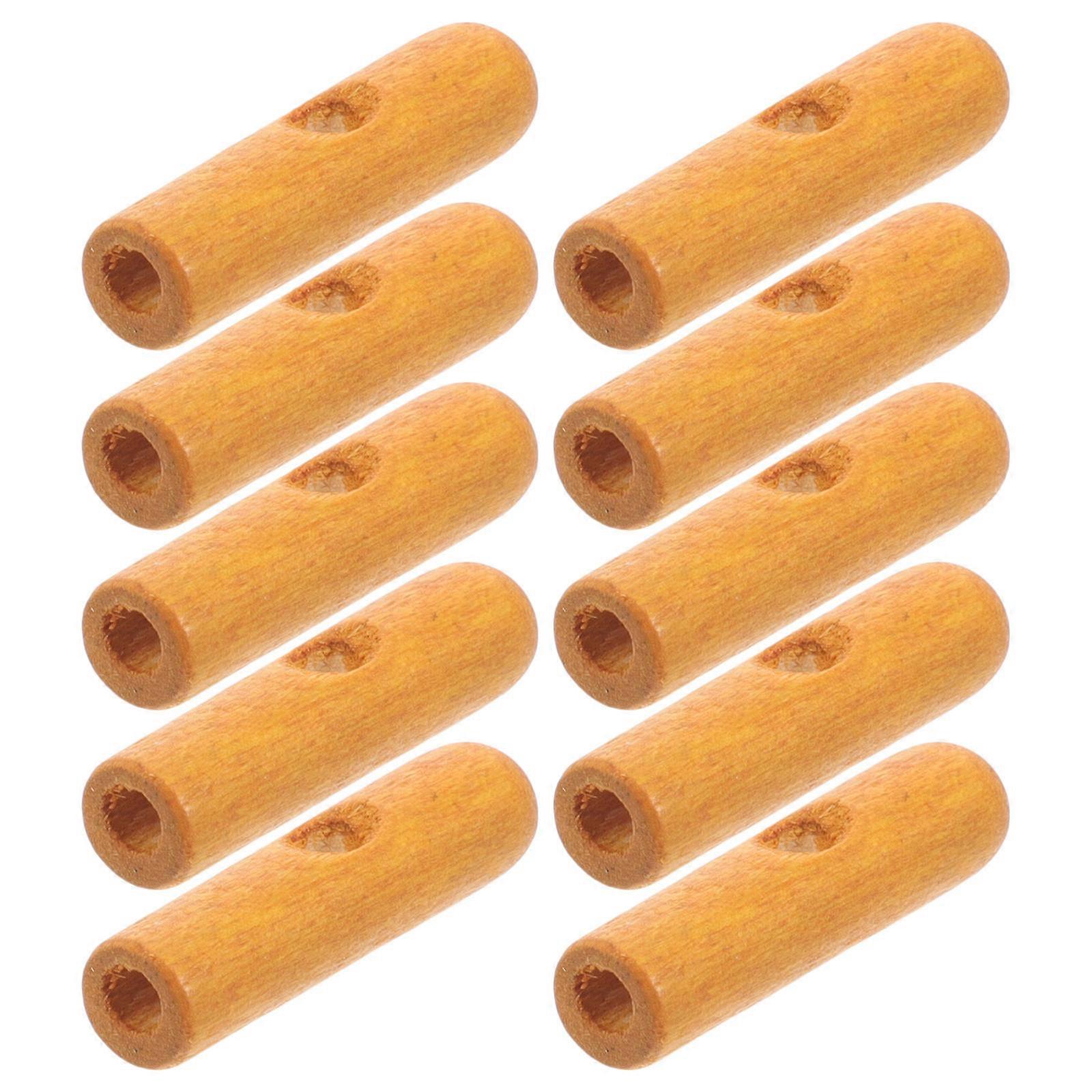 Wood Umbrella Tail Beads for Repair and Decoration Khaki Color Enhance Any .2mm