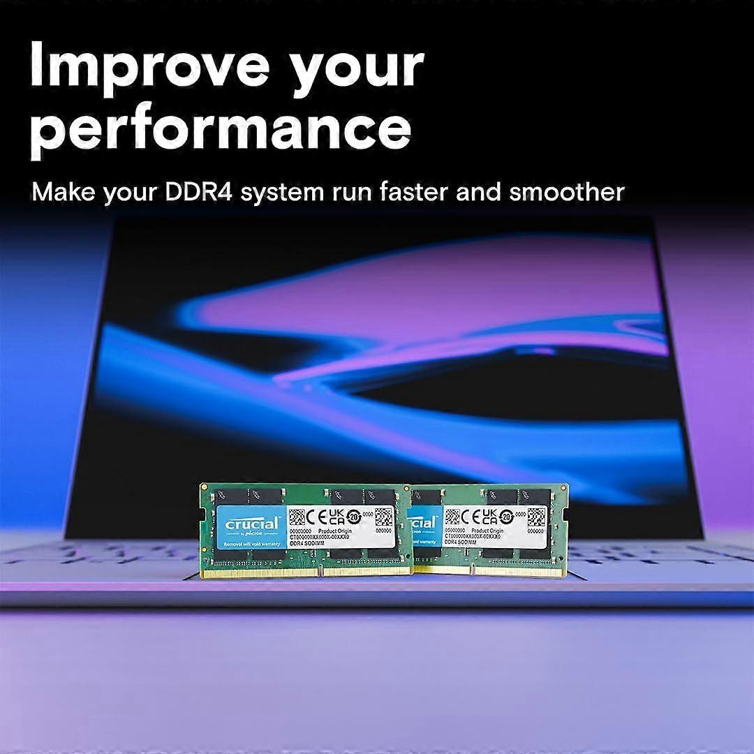 2025 Newest Crucial 8GB DDR4 Memory, 2400MHz (PC4-19200) SODIMM 260-pin Laptop