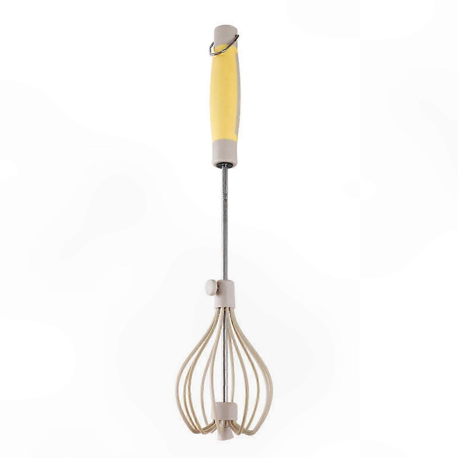 Adjustable Stainless Steel Hand Mixer for Whisking, Beating, Foaming, and Stirring, Versatile Kitchen Tool Easy to Clean