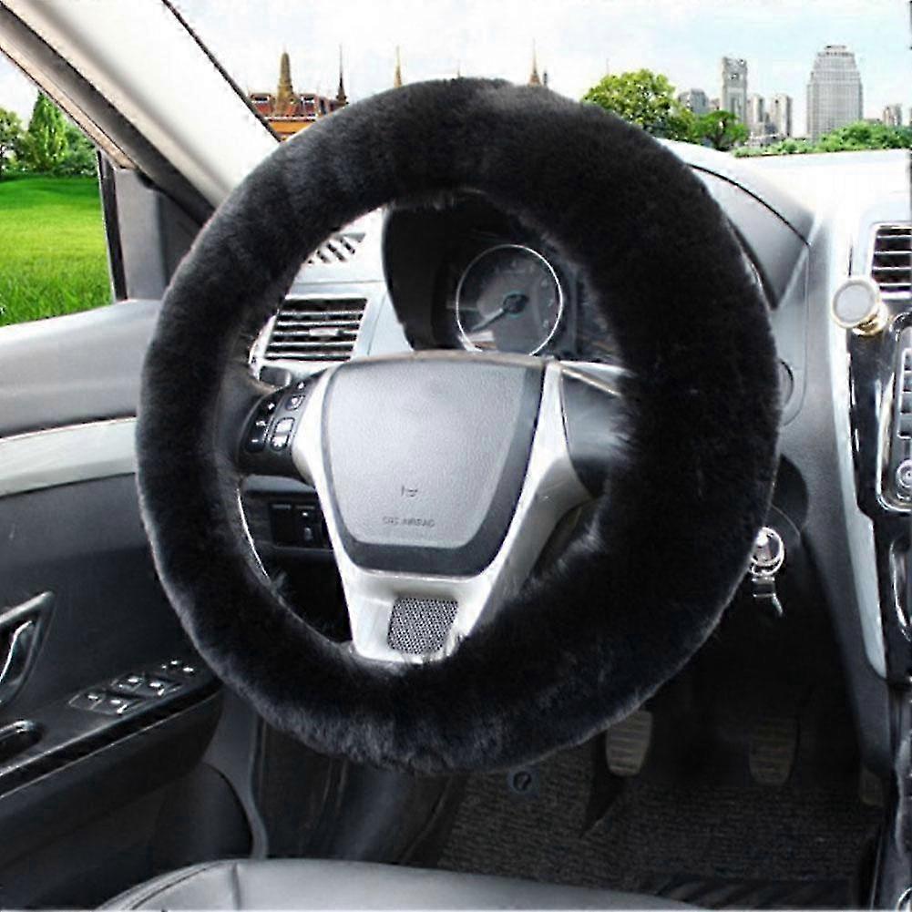 Winter Steering Wheel Cover Interior Accessories Decor 26s