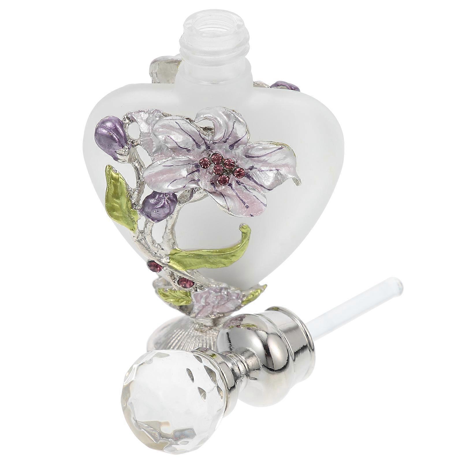 Chic Multi-purpose Perfume Glass Bottle for Decor Adornment Lightweight and Portable