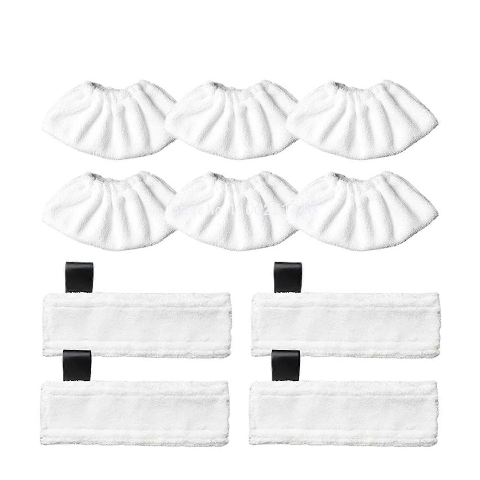 Compatible with Karcher Easyfix SC2 SC3 SC4 SC5 Replacement Microfibre Cleaning Pad Cover (SetD 10 Pieces)