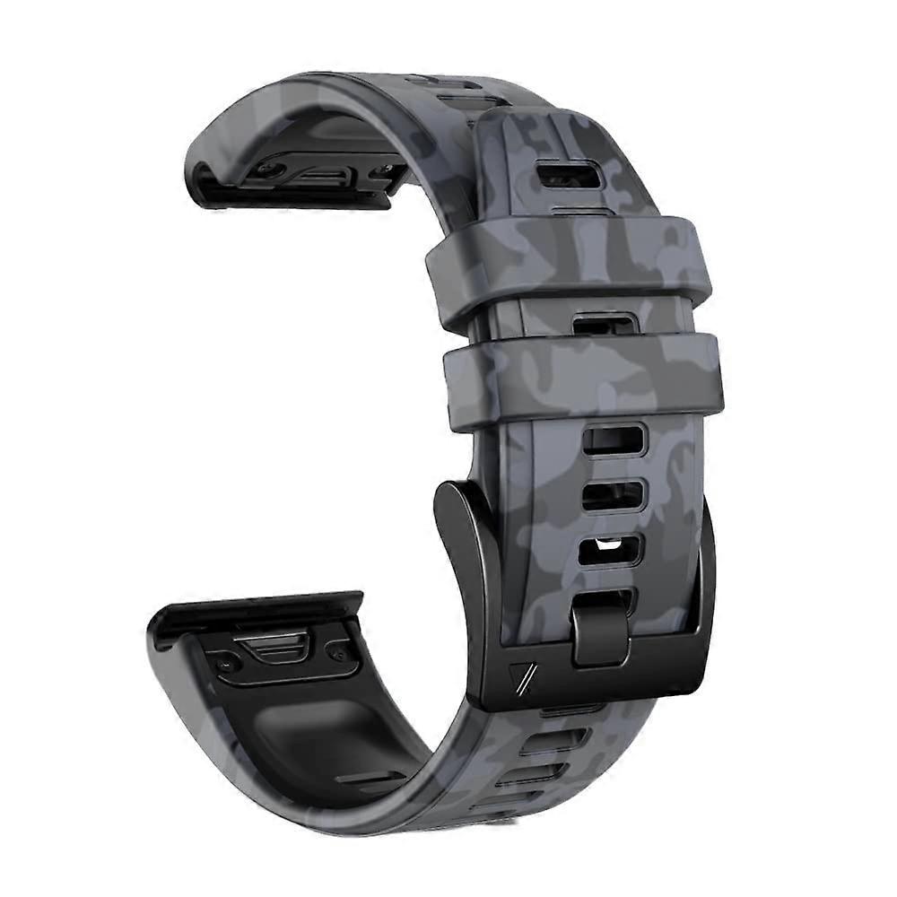 26mm 22mm Silicone Quick Release Watch Band for Garmin Fenix 7 7X 6 6X Pro 5 5 Plus 3 HR MK2 Easy Fit Smartwatch Strap