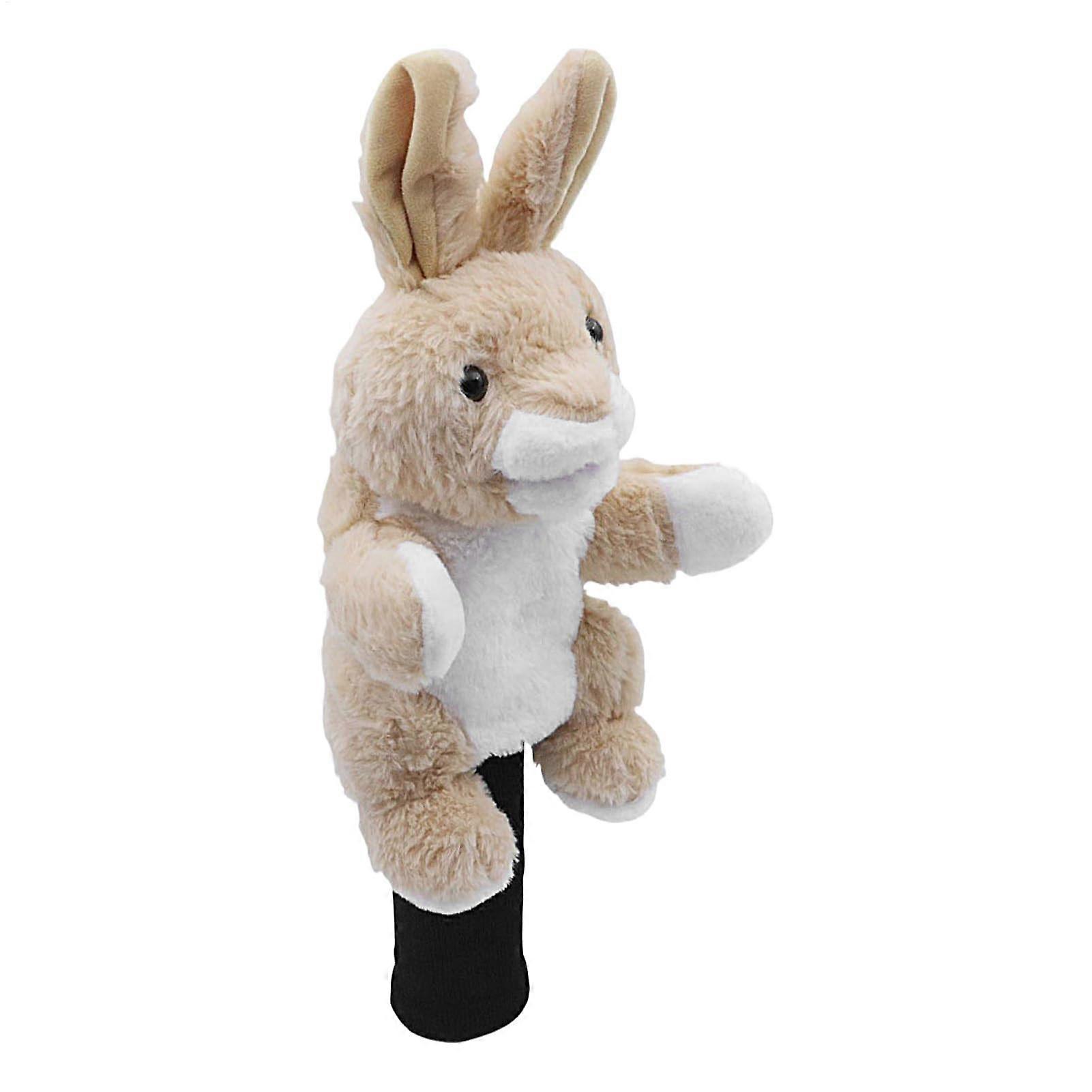 Couvre-tête de club de golf en peluche | Jolie housse de putter, protection premium pour les clubs en fer à bois, cadeau de golf amusant