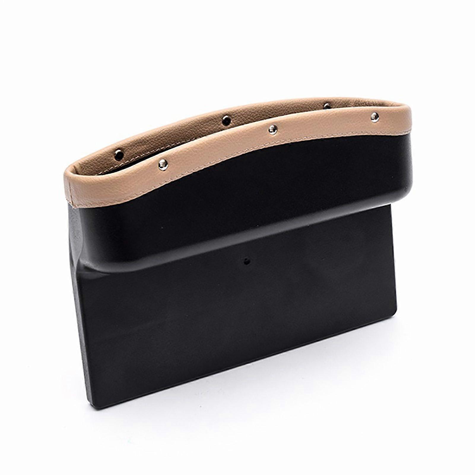 صندوق تخزين المقعد الأمامي جيب منظم فجوة السيارة