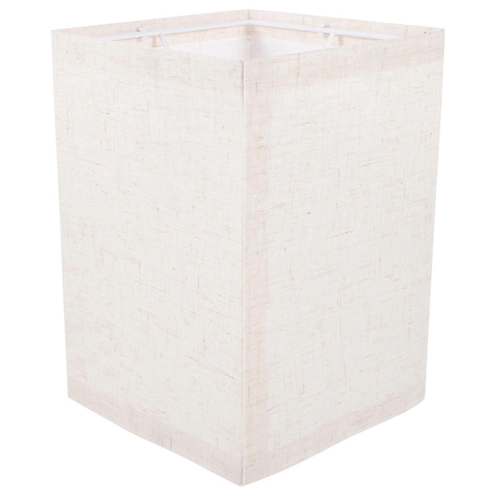 Lampshade for Table Lamps Cloth Metal Material Insect Proof Dust Proof Soft Light Eye Protection Easy to Install and Remove 1Set