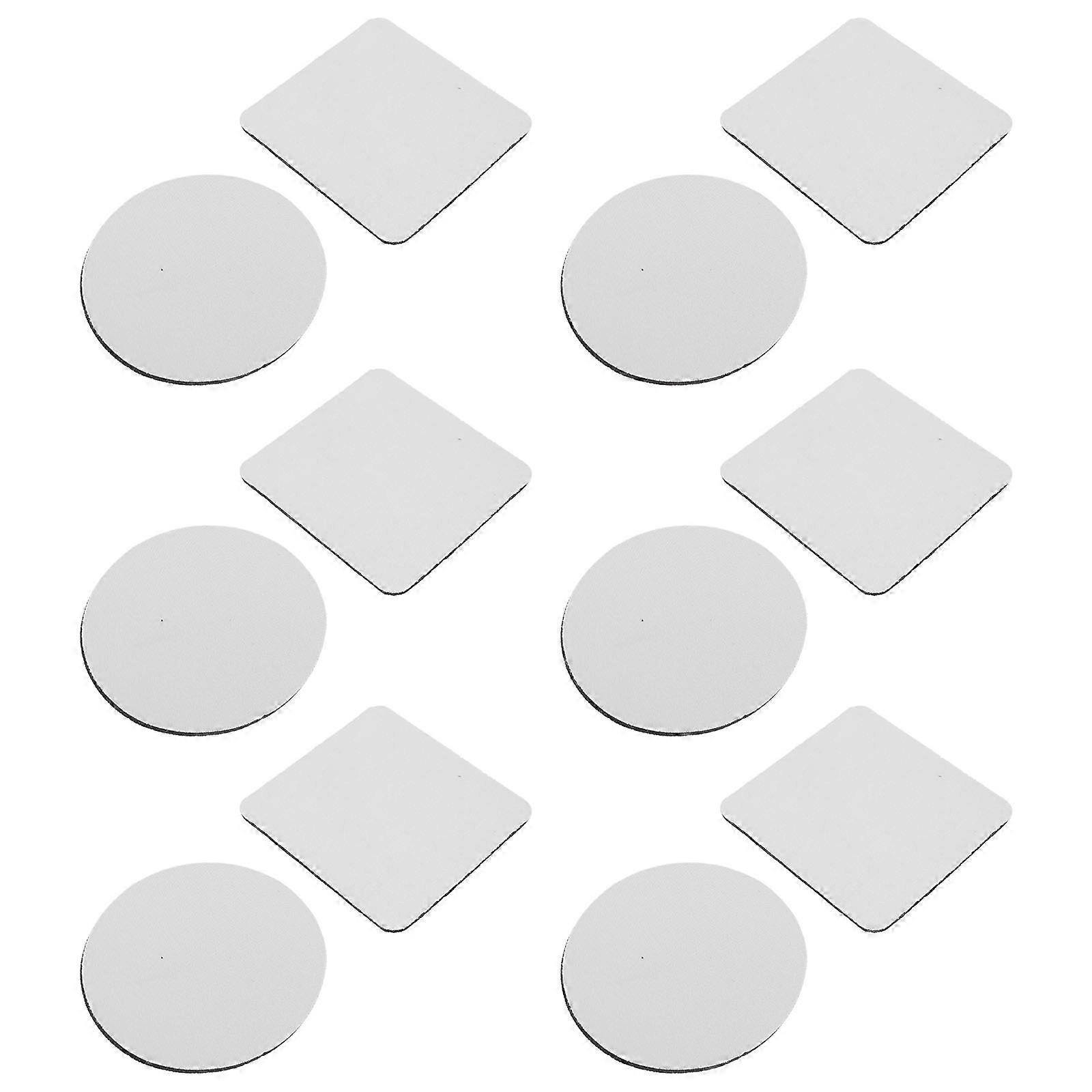 Rubber Coasters 24Pcs Simple Heat Resistant Cup Mats For Relatives Kitchen