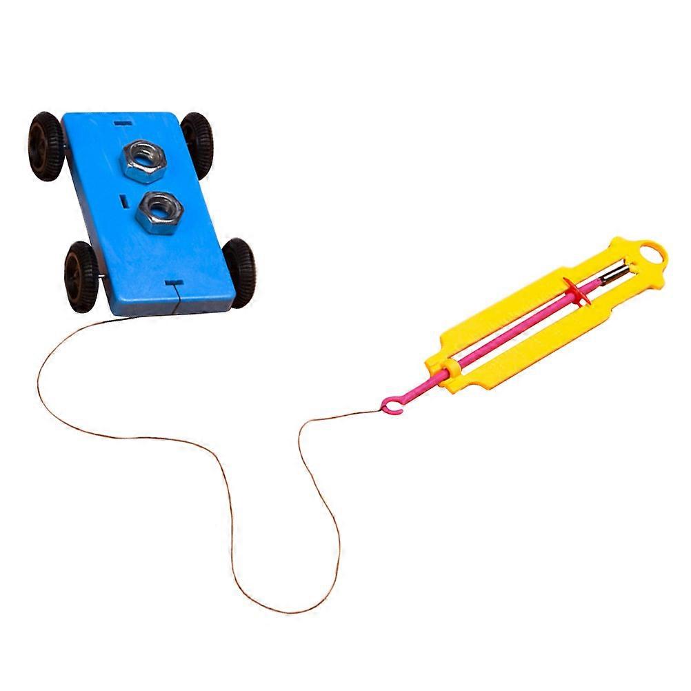 1 Set Friction Wheel Science Experiment Kit Educational Physics Tool for DIY Assembly Hands On Learning Activity