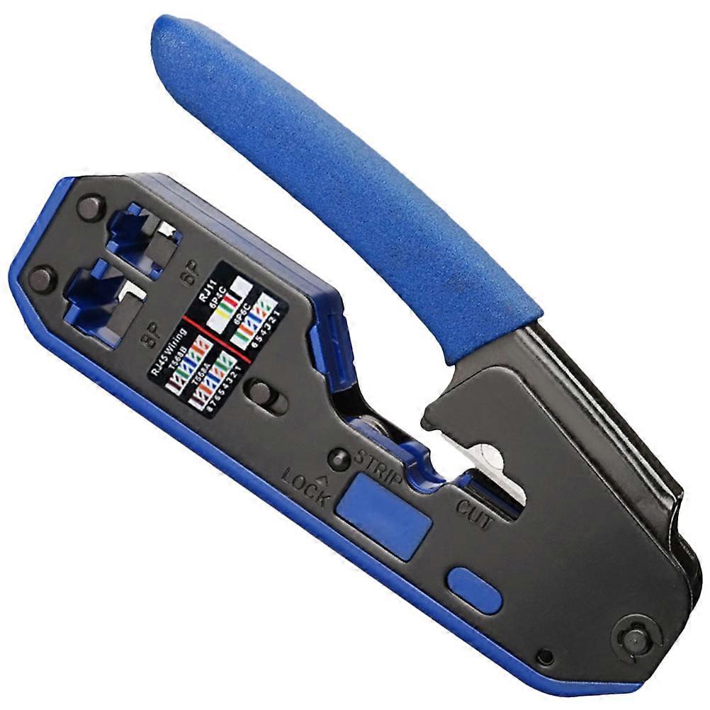 Cable Cutting Crimping Pliers Electrical Tool Ideal For DIY Enthusiasts In Multi Color 14X5.5cm 1Pack