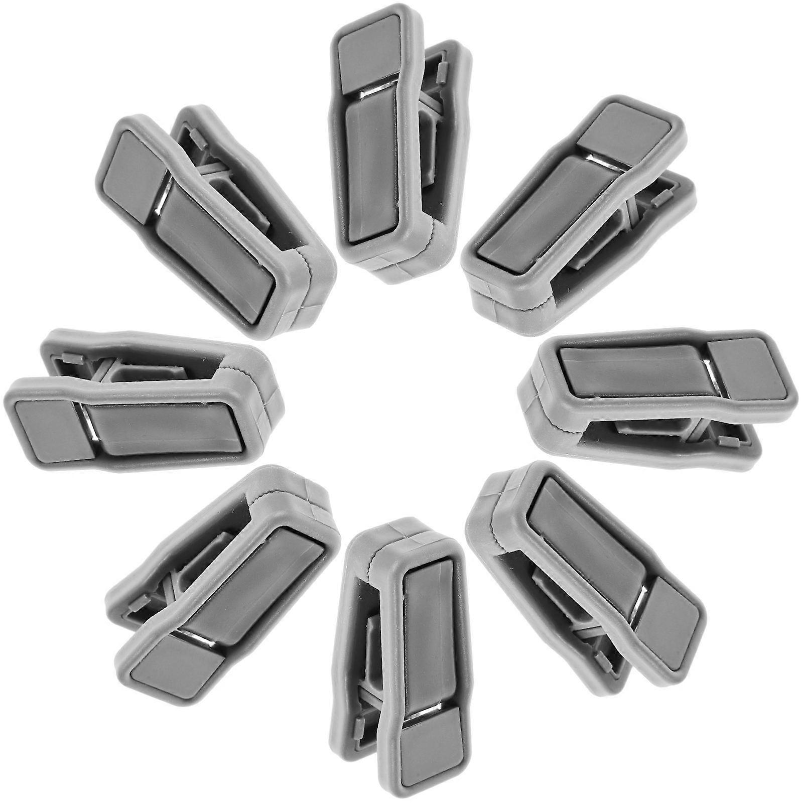 Clothes Hangers Clips Windproof Design for Home Use 20Pcs Grey