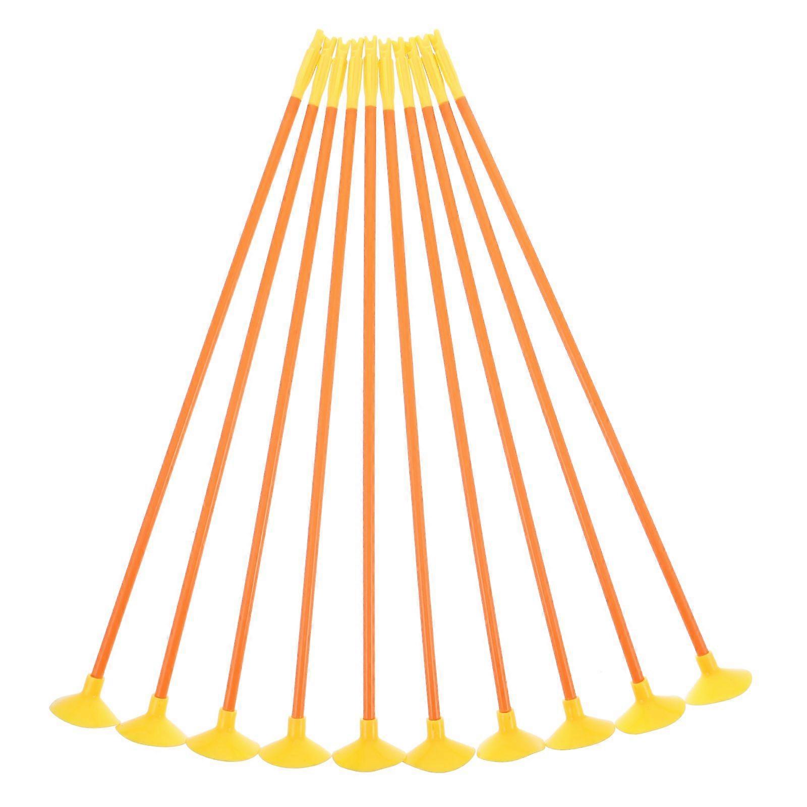 10pcs Play Replacement Arrows Toy Replacement Arrows Replacement Suction Cup Arrows with Suction Cups for Kids Toy Bow
