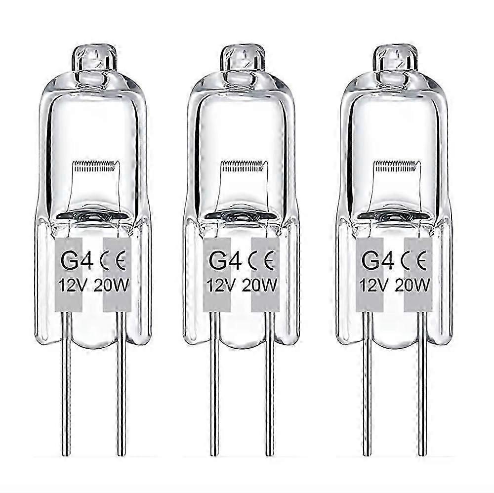 20er Pack G4 Halogenlampe 20W 12V Varmvita Ljus fr Perfekt Belysningz