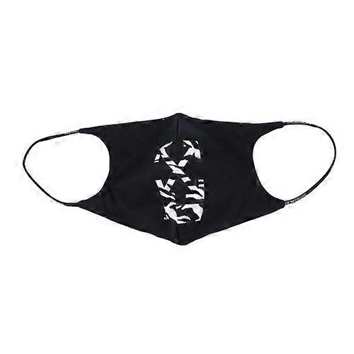 Gebroken wit gezichtsmasker met zebraprint