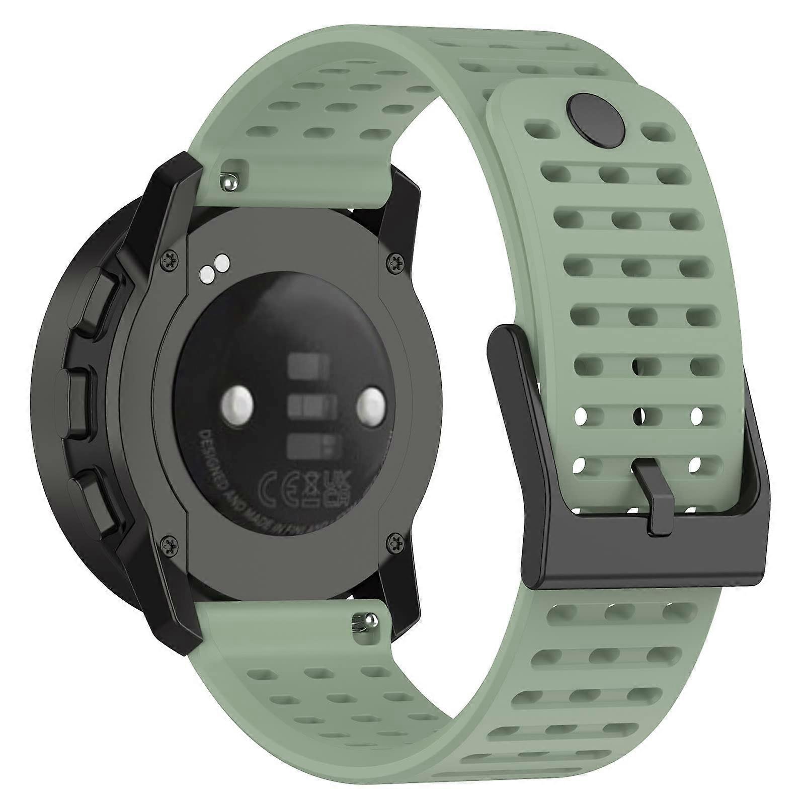 Strap Compatible with Donerton T50S T50H/Uaue T50S/VKROBAG T50S 1.85 Inch Watch Strap, Quick Fit Strap, Replacement Silicone Strap Green