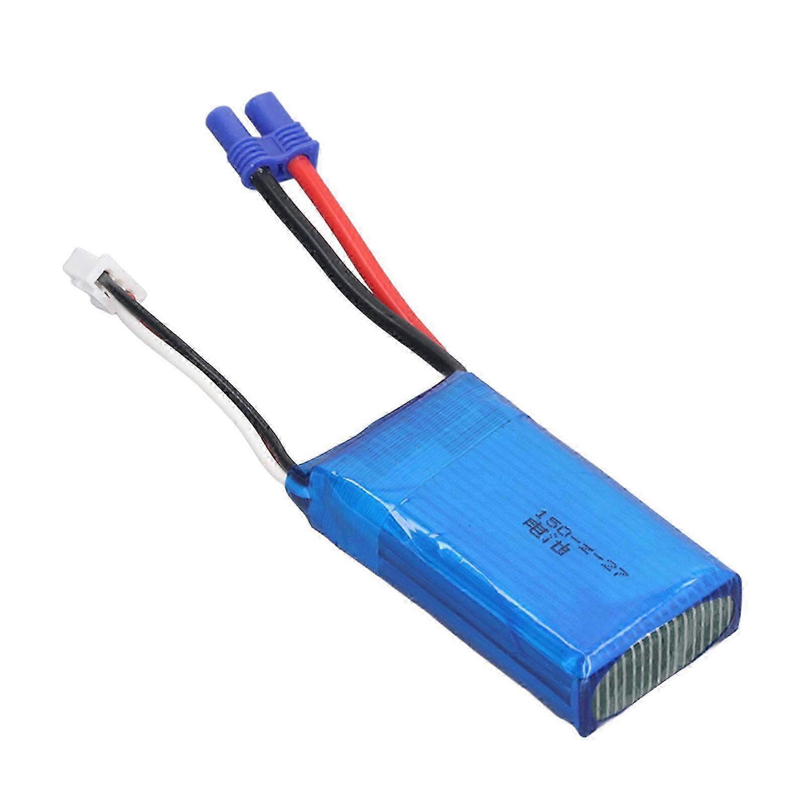 7.4V 850mAh 30C EC2 Lithium Battery for Walkera F150 RC Boat & Travel Machine, Compatible with Rodeo 150Z 27 Model Accessory