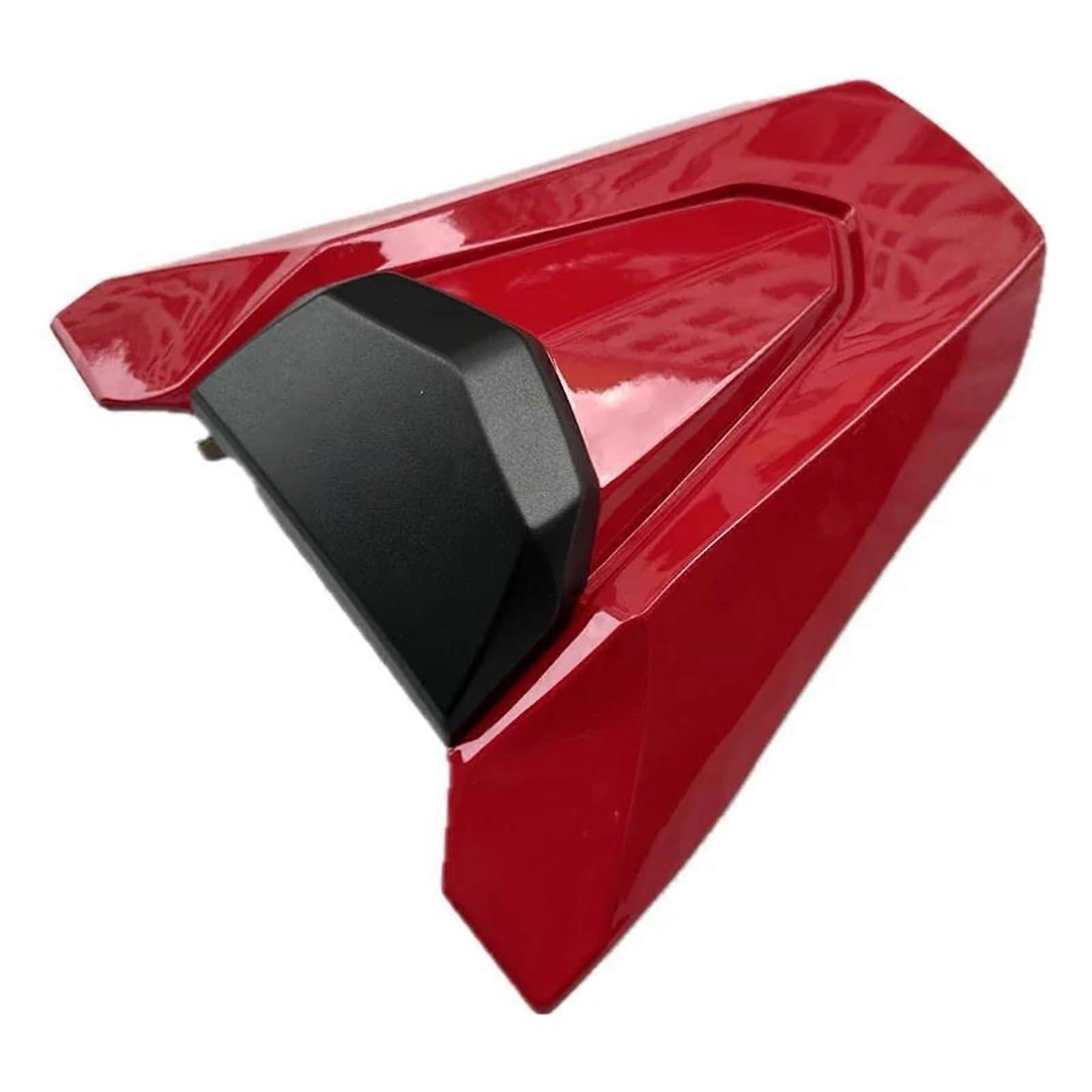 Pillion Seat Conversion Motorcycle Passenger Rear Seat Cover Solo Trim Rear Humpback Rear Cover for CBR650R CB650R (Rosso) Red